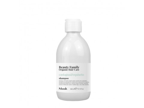 Nook Castagna & Equiseto Plaukus stiprinantis šampūnas 300ml Nook Castagna & Equiseto Plaukus stiprinantis šampūnas 300ml